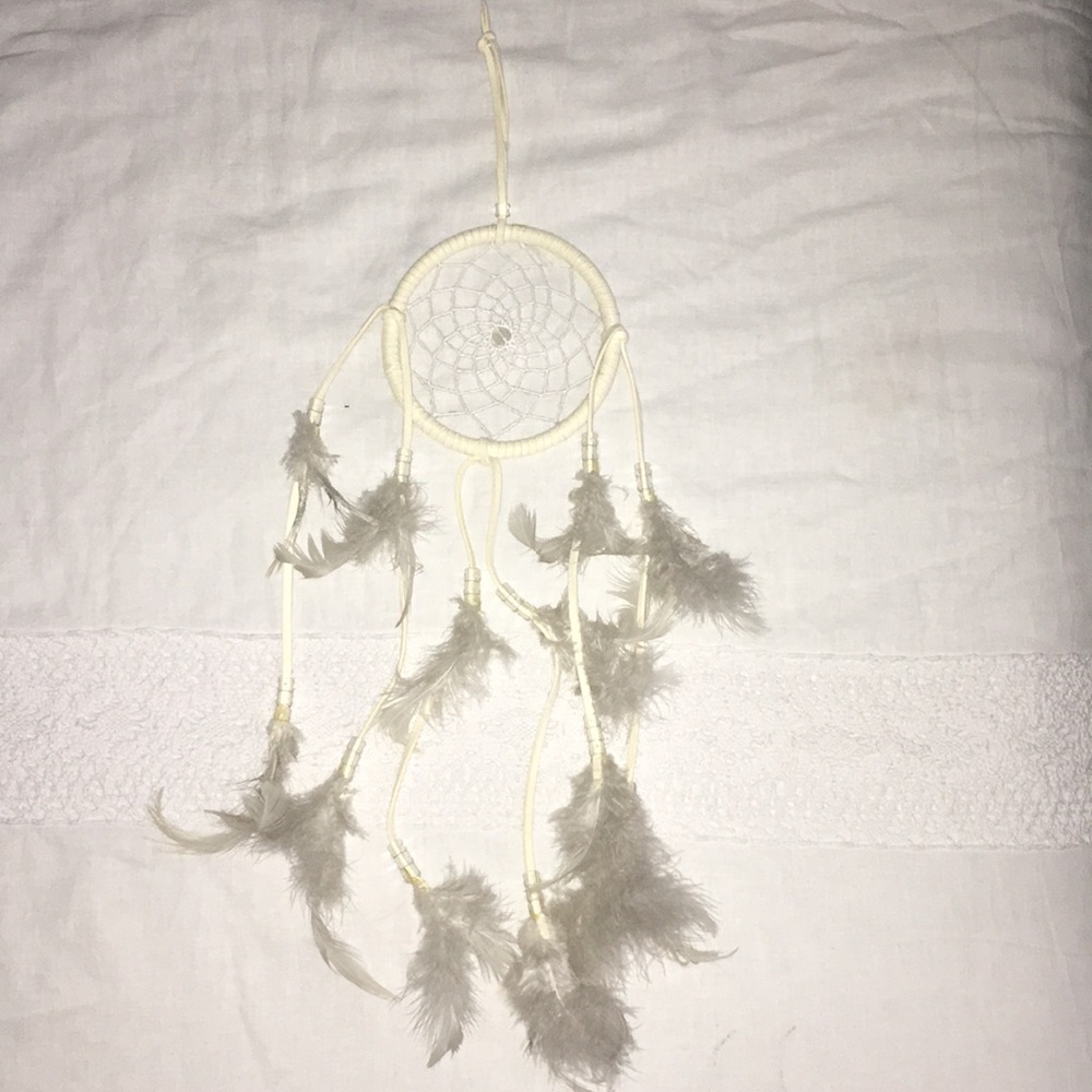 White dream catcher